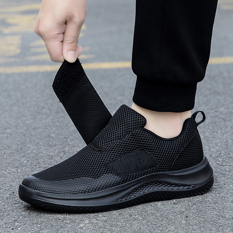 Men'S Shoes Diabetic - Men Orthopedics Wide Feet Swollen Walking