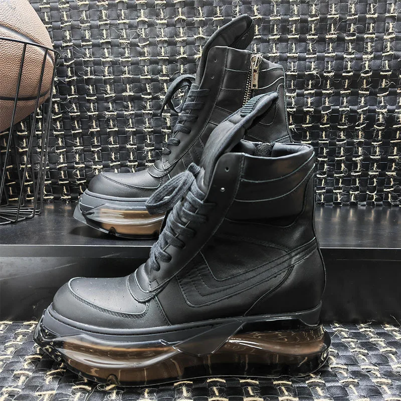 Men Women Boots Ankle Genuine  - Men Shoes Type ulasan dan harga