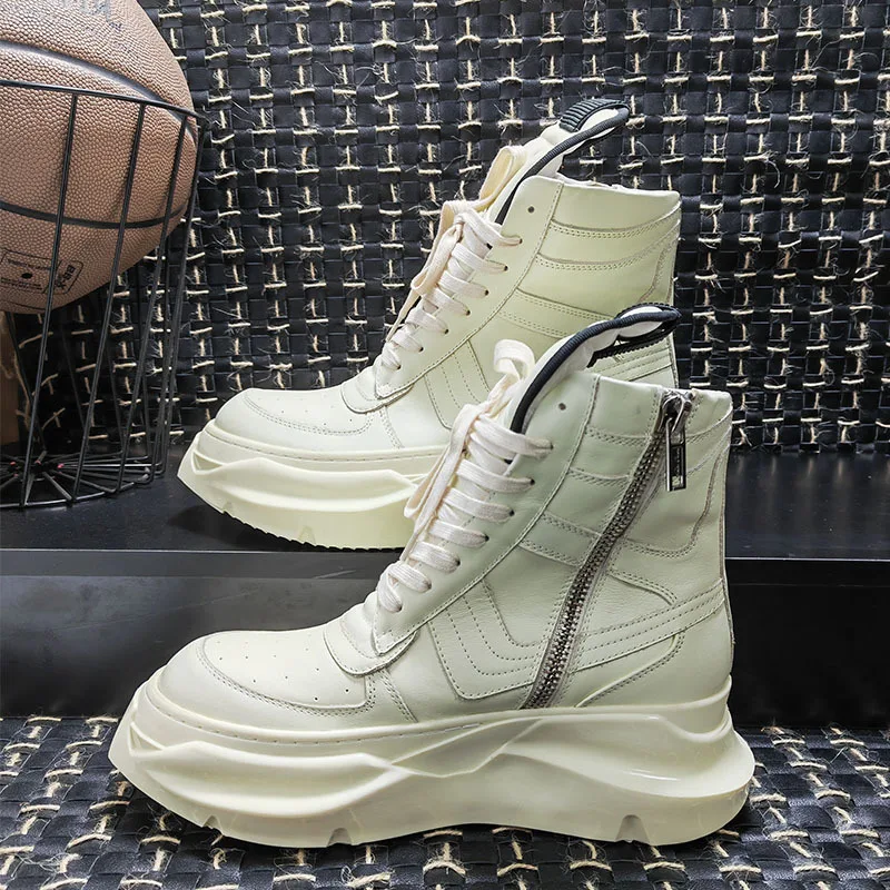 Men Women Boots Ankle Genuine  - Men Shoes Type ulasan dan harga