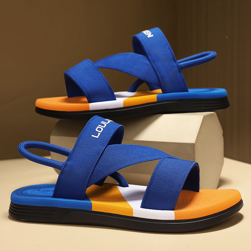 Trendy Men's Colorblock Sandal - Men Shoes Must Have ulasan dan harga