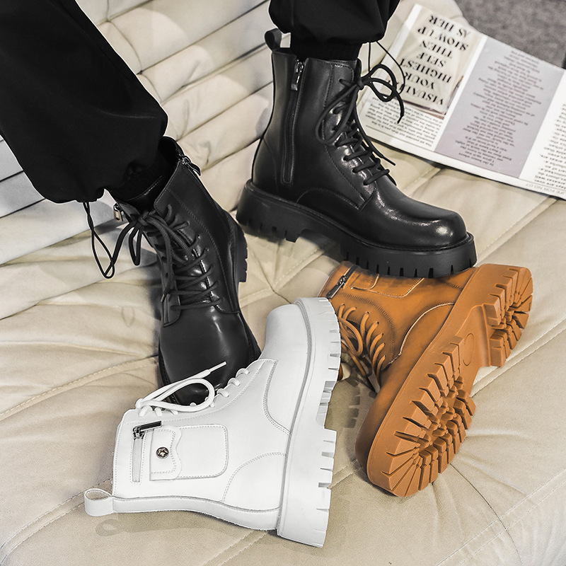 2025 Trend Men Boots Sneakers  - Men Shoes Type ulasan dan harga