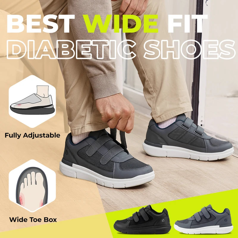 FitVille Men'S Diabetic Shoes  - Men'S Shoes Diabetic ulasan dan harga