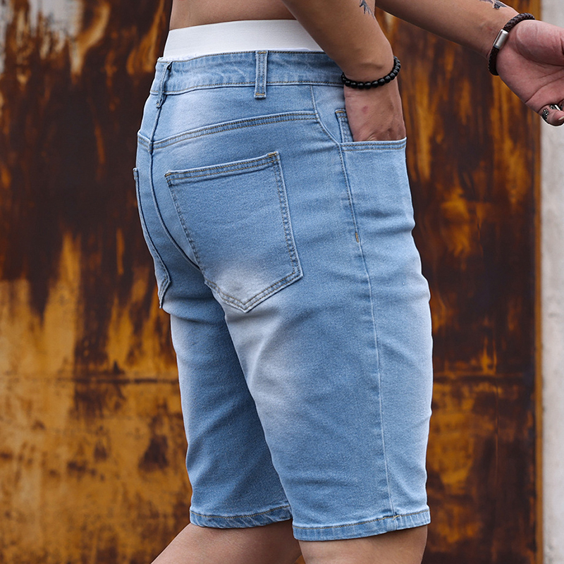 2026 Mens Stretch Denim Shorts - Men'S Shoes With Jeans ulasan dan harga