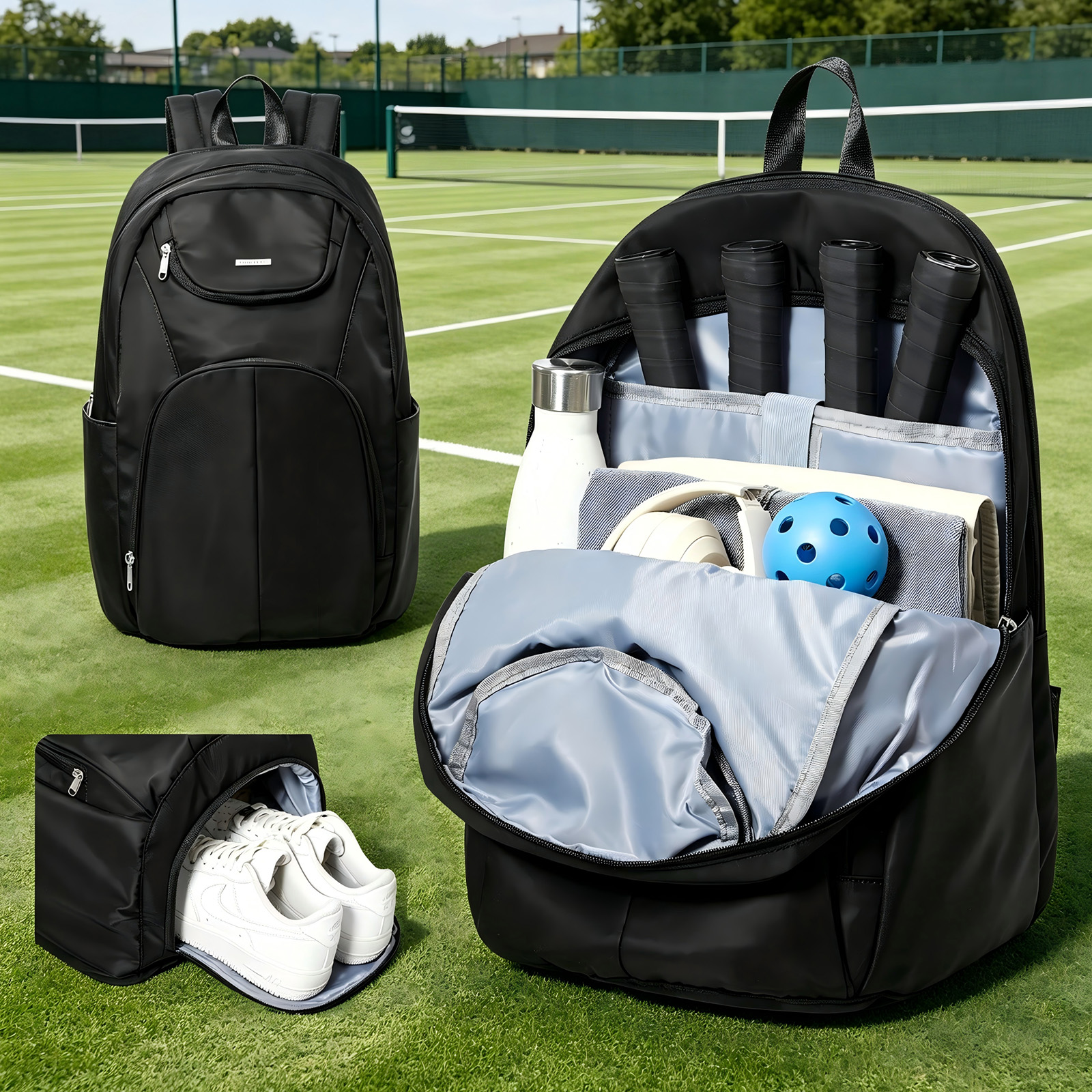 Tennis Bag Tennis Backpack 2 R - Men Shoes Casual ulasan dan harga