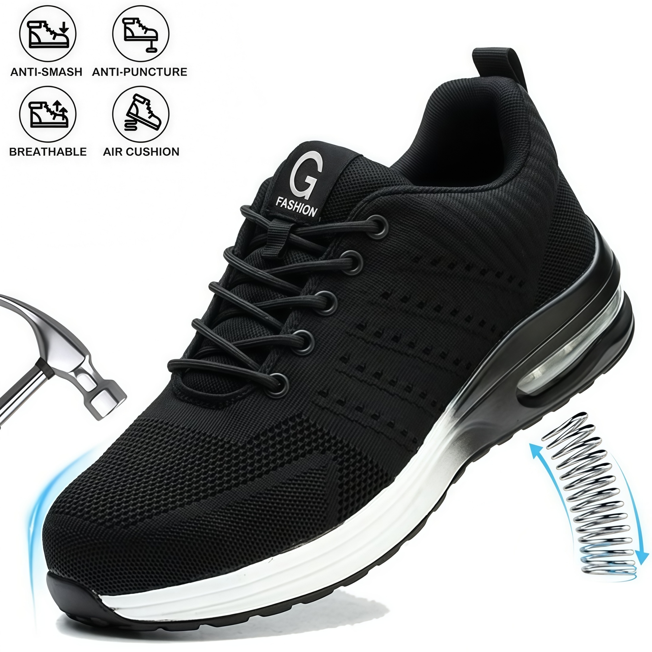 Indestructible Safety Shoes Fo - Men Shoes Type ulasan dan harga