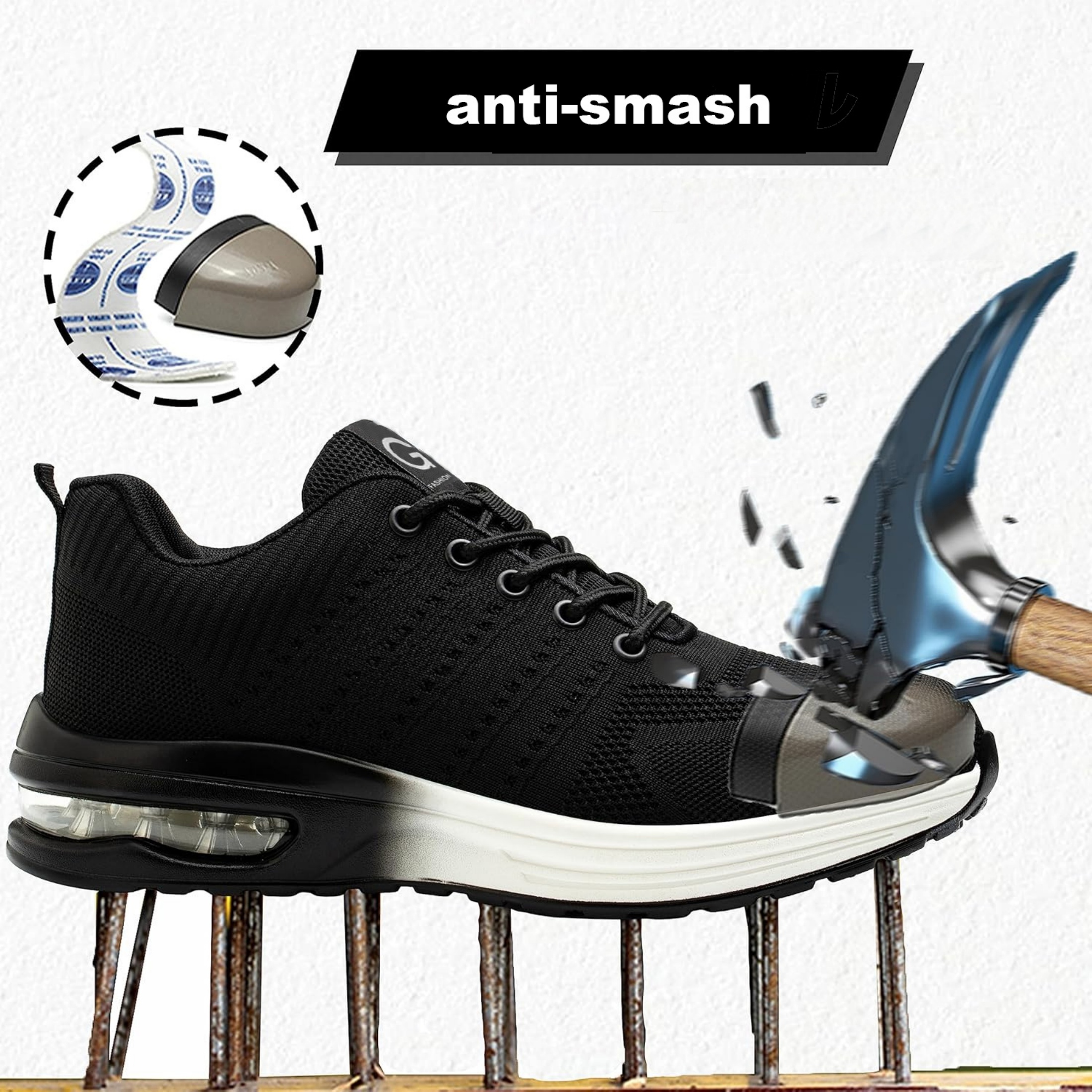 Indestructible Safety Shoes Fo - Men Shoes Type ulasan dan harga