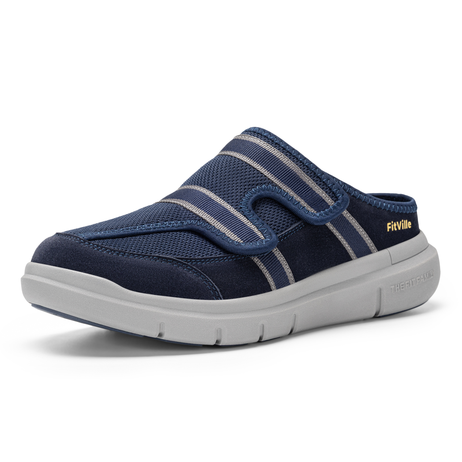 FitVille Wide Men's Sandals So - Men'S Shoes Diabetic ulasan dan harga