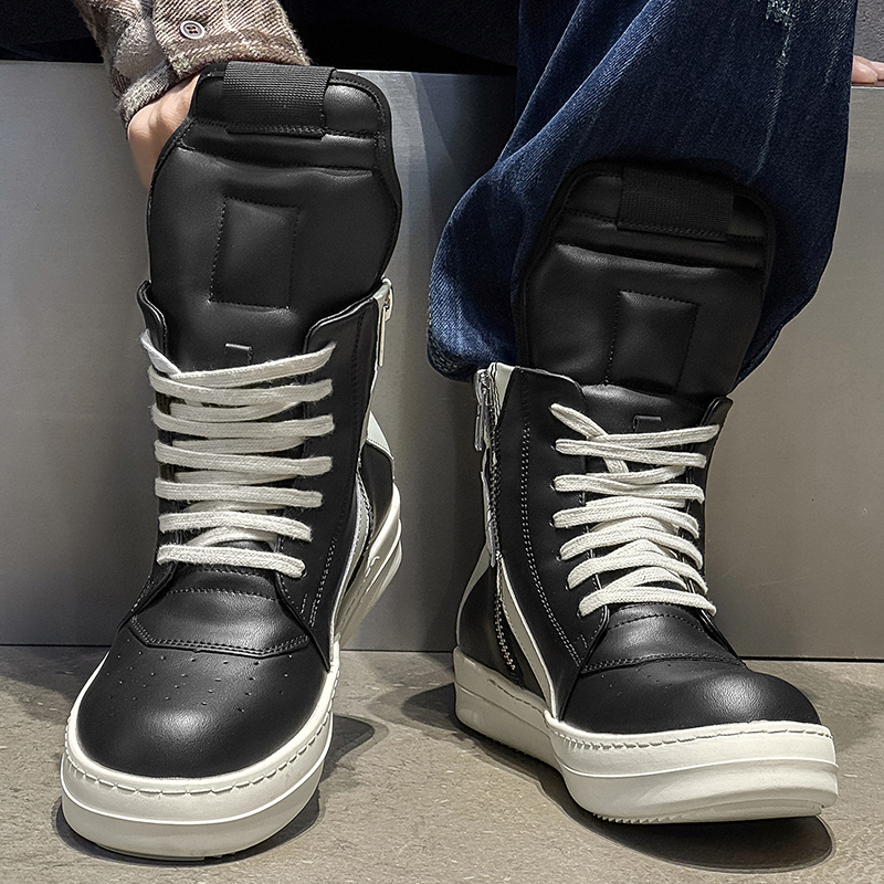 Brand Men Shoe Casual High Top - Men'S Shoes Quality Brands ulasan dan harga