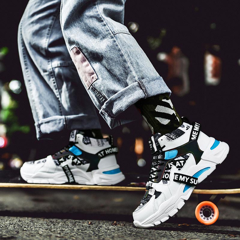 Large Size High Top Chunky Man - Men'S Shoes Japanese Brand ulasan dan harga