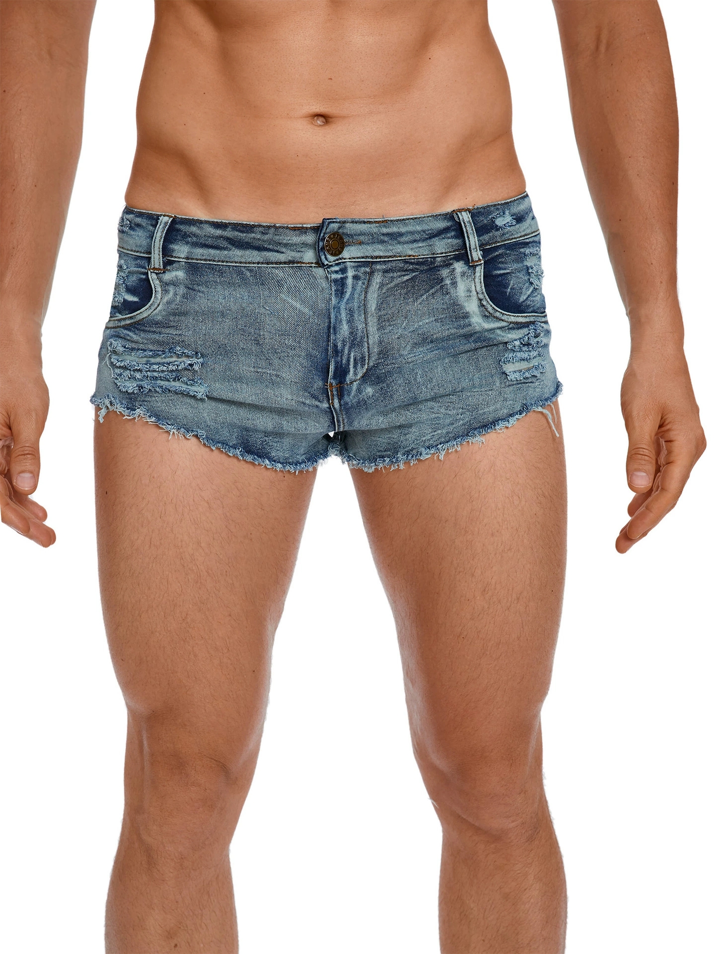 Men's Tight Low Waist Jeans Sh - Men'S Shoes With Jeans ulasan dan harga