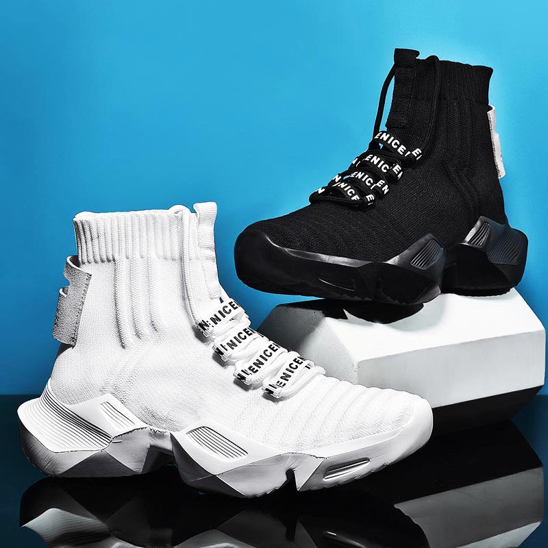 Plus Size High Top Massive Spo - Men'S Shoes Japanese Brand ulasan dan harga