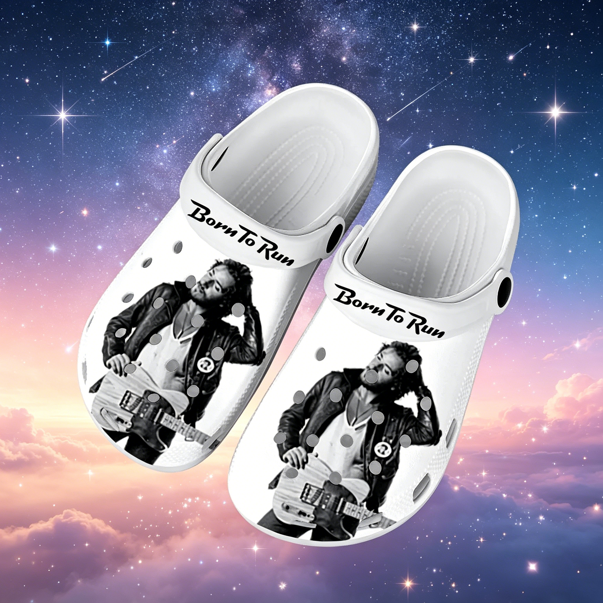 Born To Run Custom Clogs, Retr - Men'S Shoes For Running ulasan dan harga