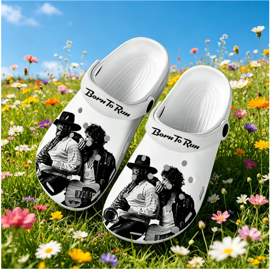 Born To Run Custom Clogs, Retr - Men'S Shoes For Running ulasan dan harga
