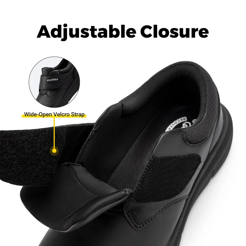 Extra Wide Men'S Shoes Leather - Men'S Shoes Diabetic ulasan dan harga