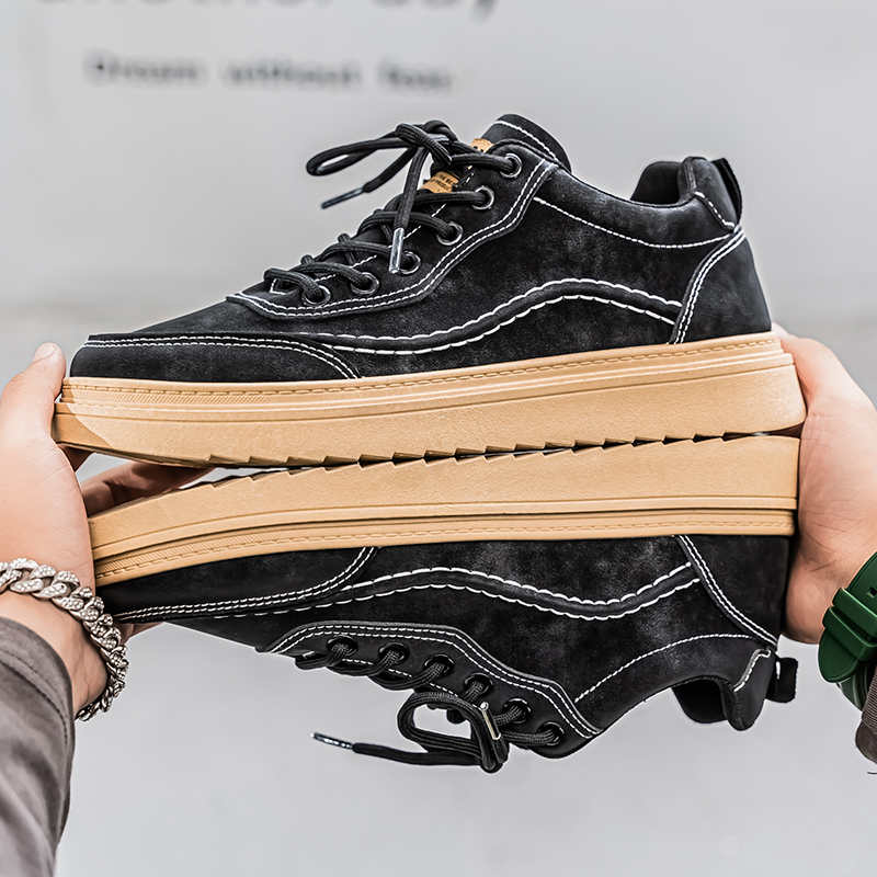 Perforated Platformed Mens Qua - Men'S Shoes Quality Brands ulasan dan harga