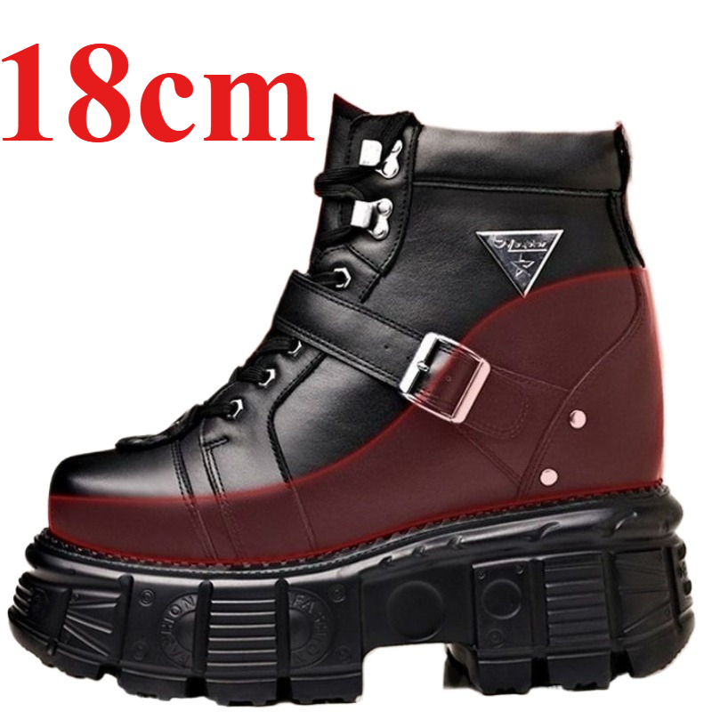 Genuine Leather Motorcycle Boo - Men Shoes Type ulasan dan harga