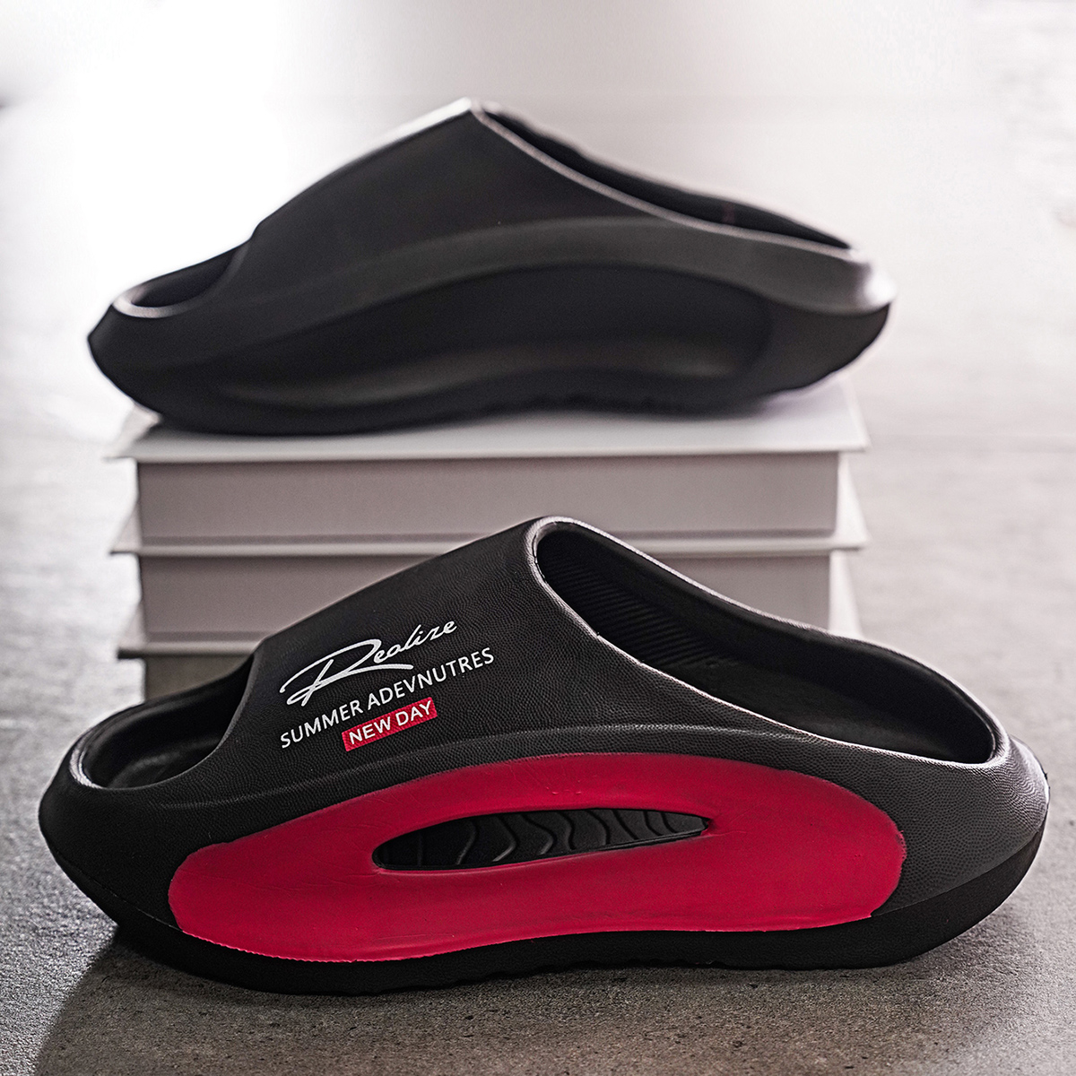 Unisex Casual Four Seasons Sli - Men Shoes Casual ulasan dan harga