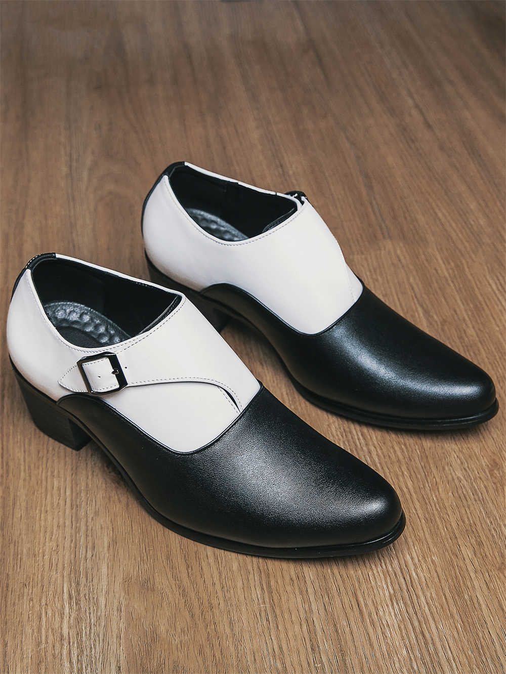 Normal Leather Ballroom Dancin - Men'S Shoes For Running ulasan dan harga