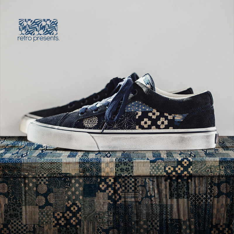 Maden Japanese Retro Printing  - Men'S Shoes Japanese Brand ulasan dan harga